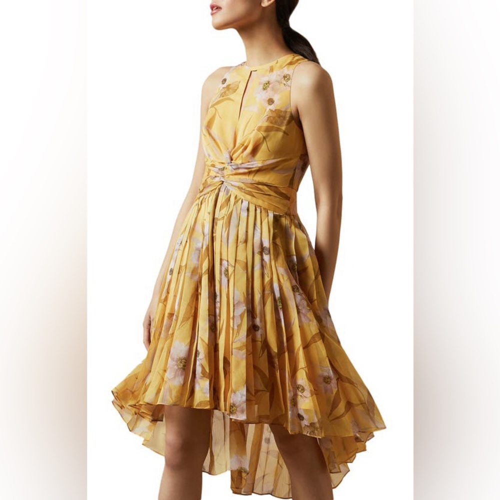 Ted Baker Floral Midi Dress